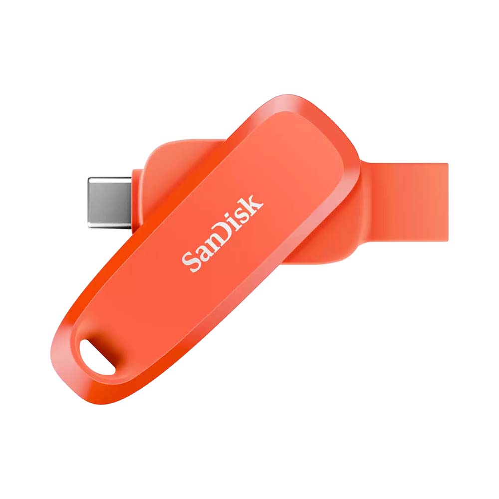 USB 3.2 SanDisk Phone Drive Nasturium Orange 64GB 100MB/s OTG Type-C SDDDC6-064G-G46NO
