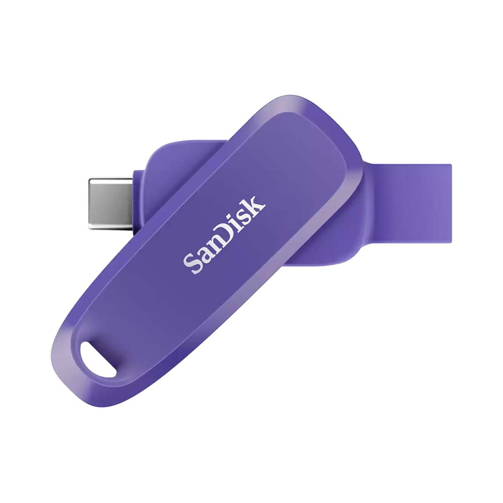 USB 3.2 SanDisk Phone Drive Purple Opulence 128GB 100MB/s OTG Type-C SDDDC6-128G-G46PO
