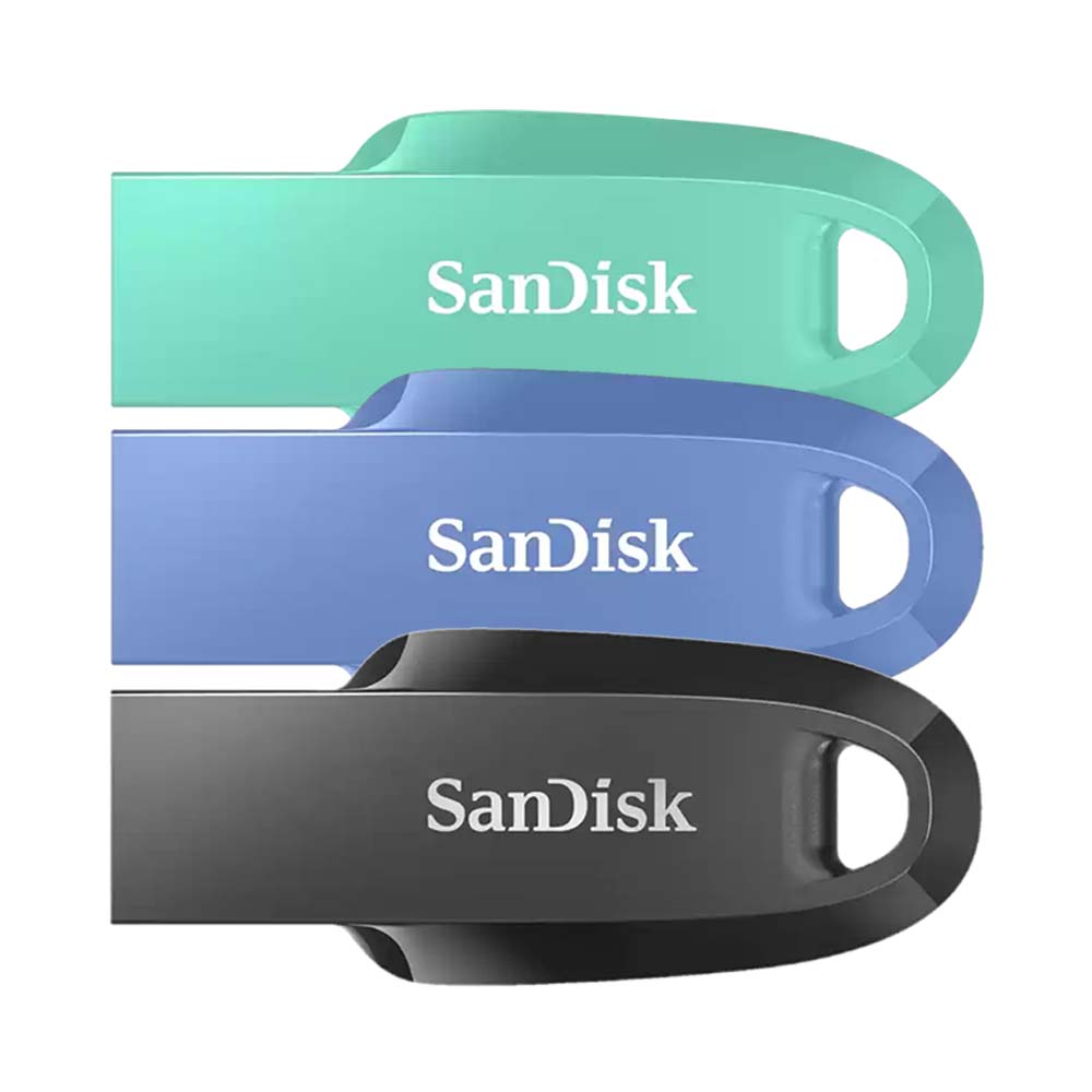 5 x Clé USB SanDisk Ultra Curve 32Go USB 3.2 Gen1 100MB/s SDCZ550-032G-G46  (paquet de cinq) - Clé USB - Achat & prix