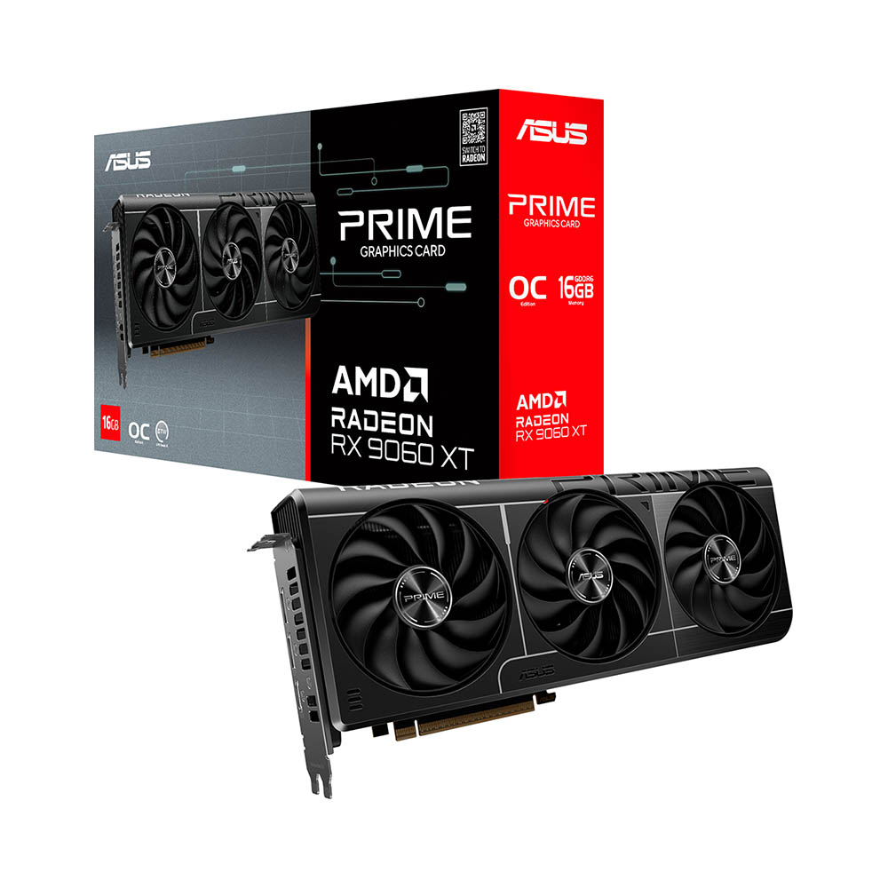 VGA ASUS PRIME Radeon RX 9060 XT OC Edition 16GB GDDR6