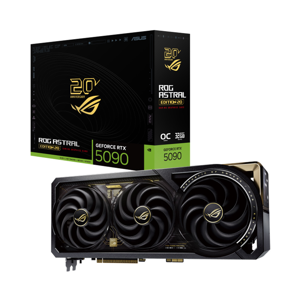 VGA ASUS ROG Astral GeForce RTX 5090 Edition 20 32GB GDDR7
