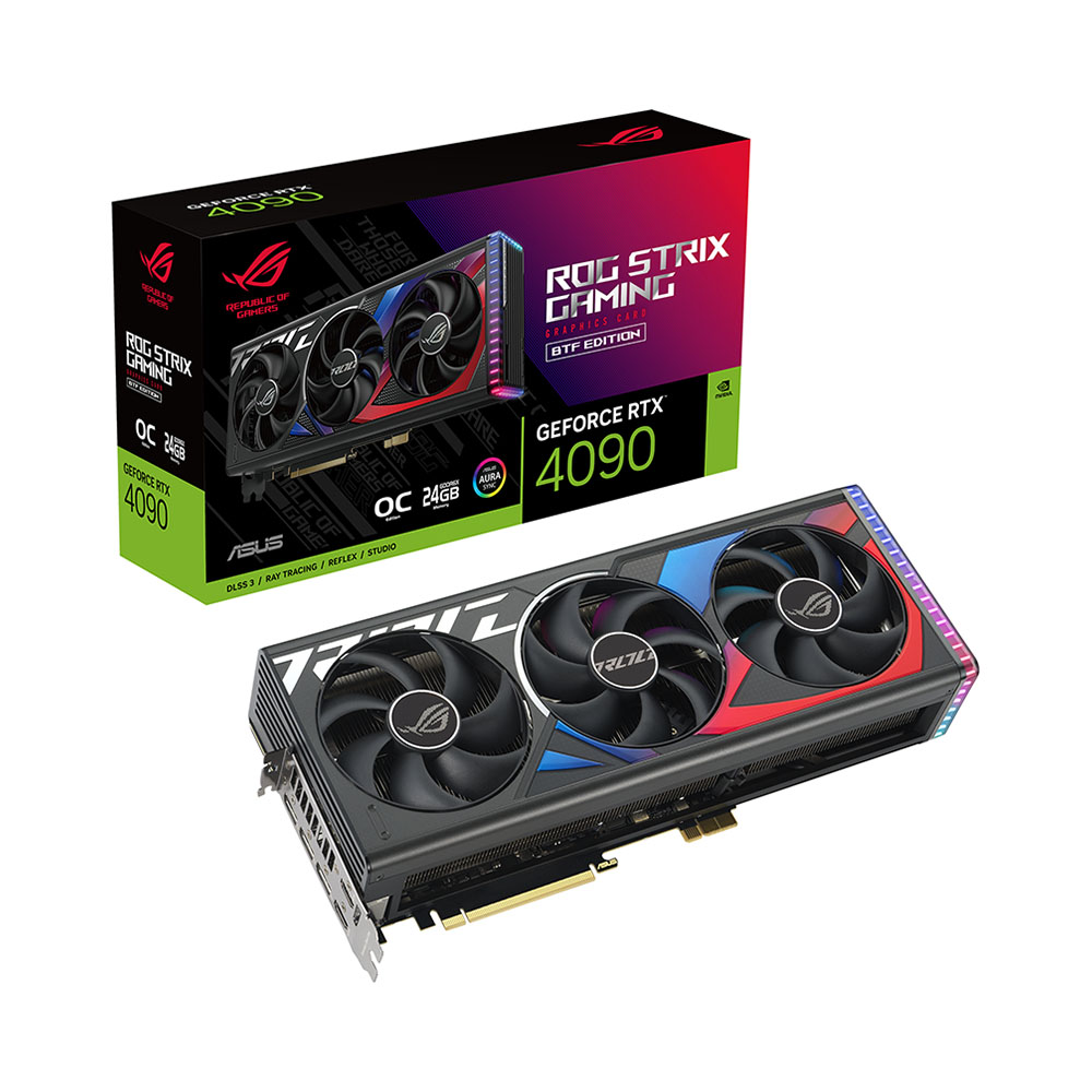 VGA Asus ROG Strix GeForce RTX 4090 BTF OC Edition 24GB GDDR6X