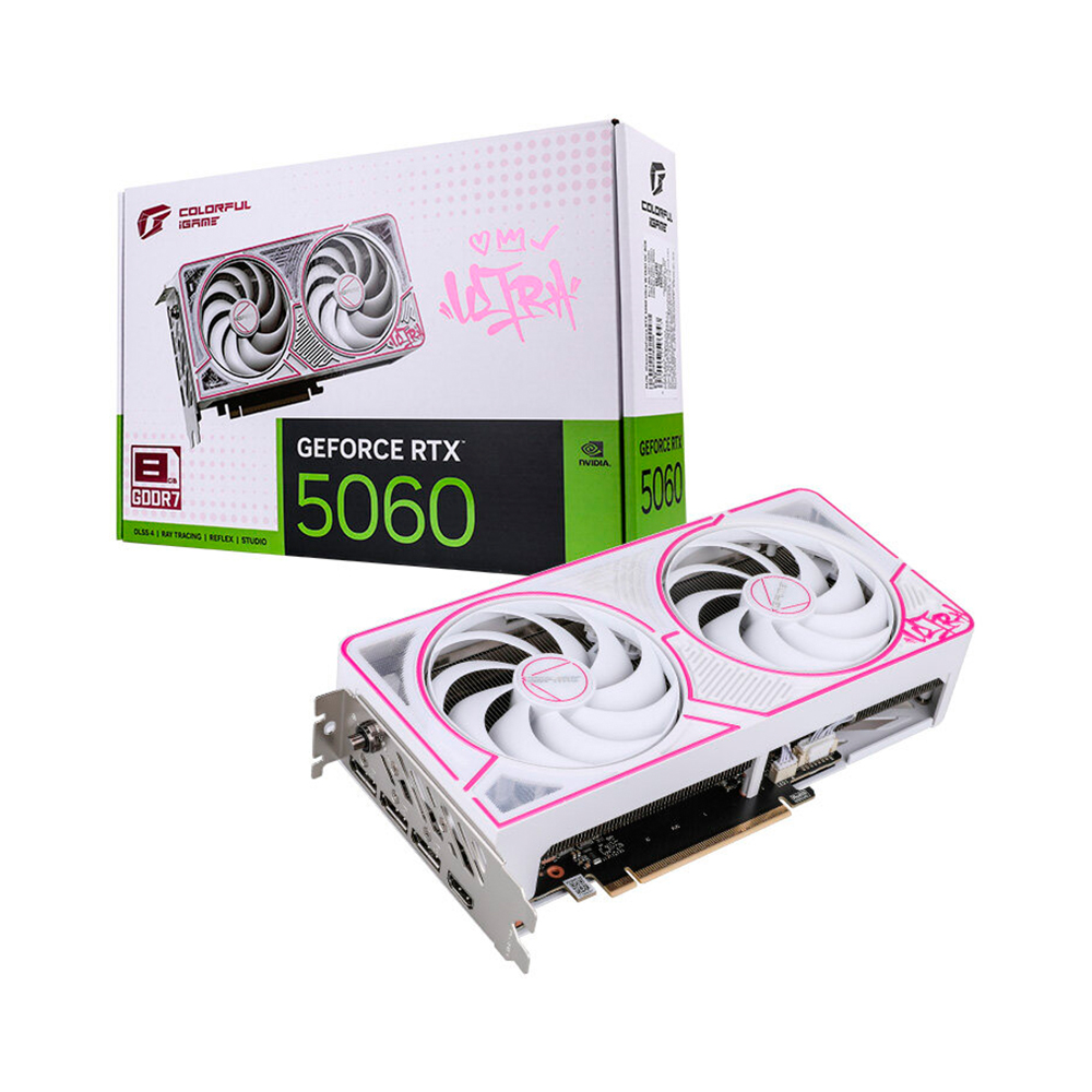 VGA Colorful iGame GeForce RTX 5060 Ultra W DUO OC 8GB-V GDDR7