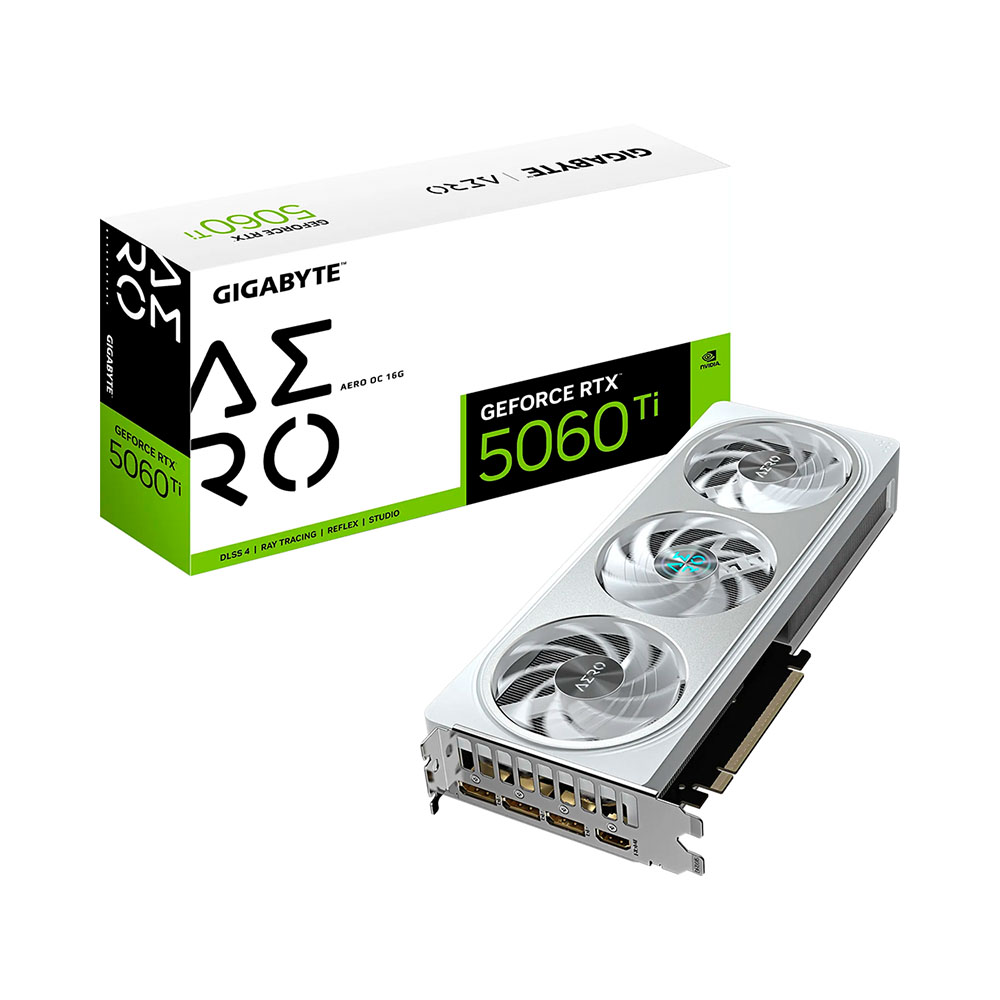 VGA Gigabyte GeForce RTX 5060 Ti AERO OC 16GB GDDR7
