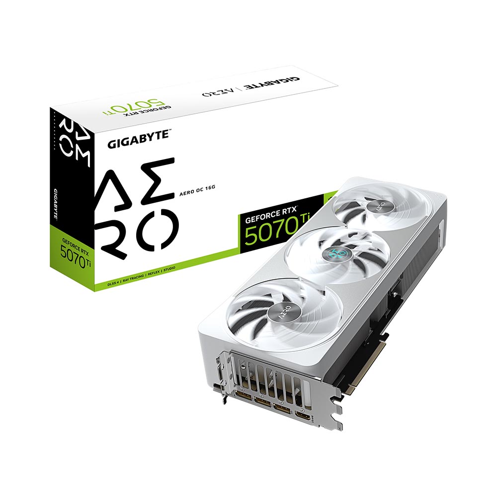 VGA Gigabyte GeForce RTX 5070 Ti AERO OC 16GB GDDR7