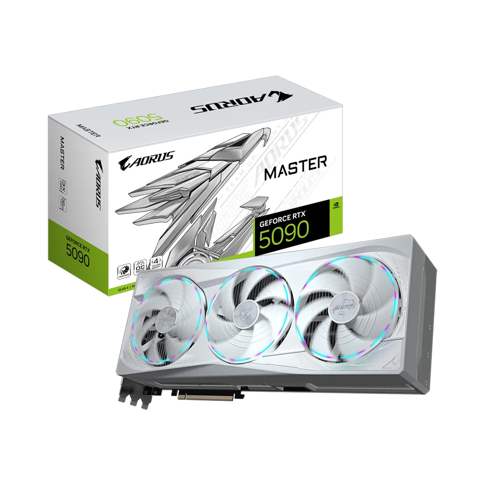 VGA Gigabyte GeForce RTX 5090 AORUS MASTER ICE 32GB GDDR7