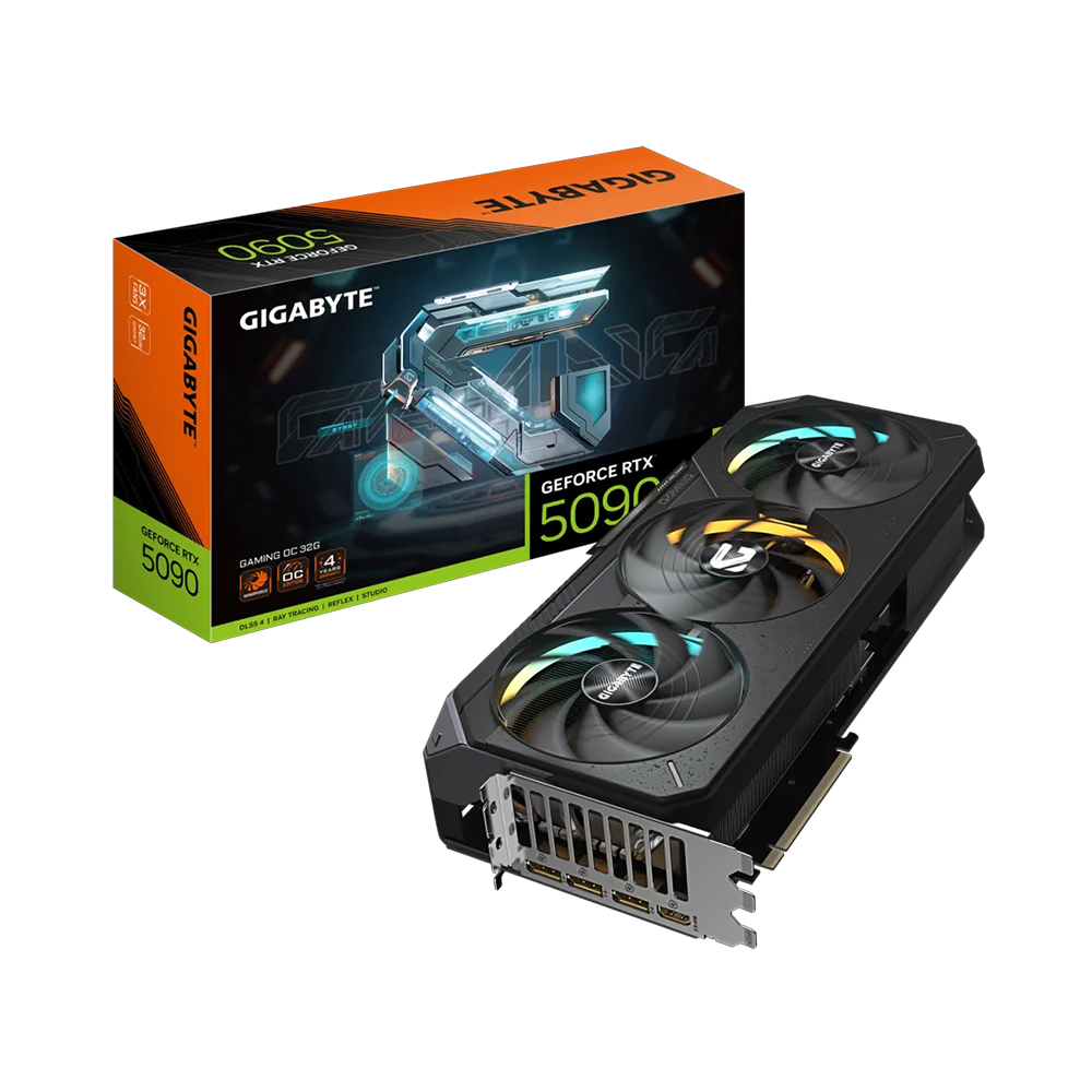 VGA Gigabyte GeForce RTX 5090 GAMING OC 32GB GDDR7