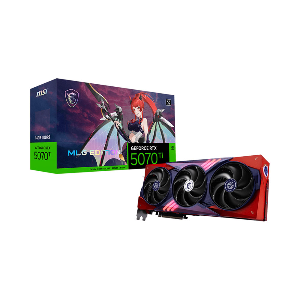 VGA MSI GeForce RTX 5070 Ti MLG EDITION 16GB GDDR7