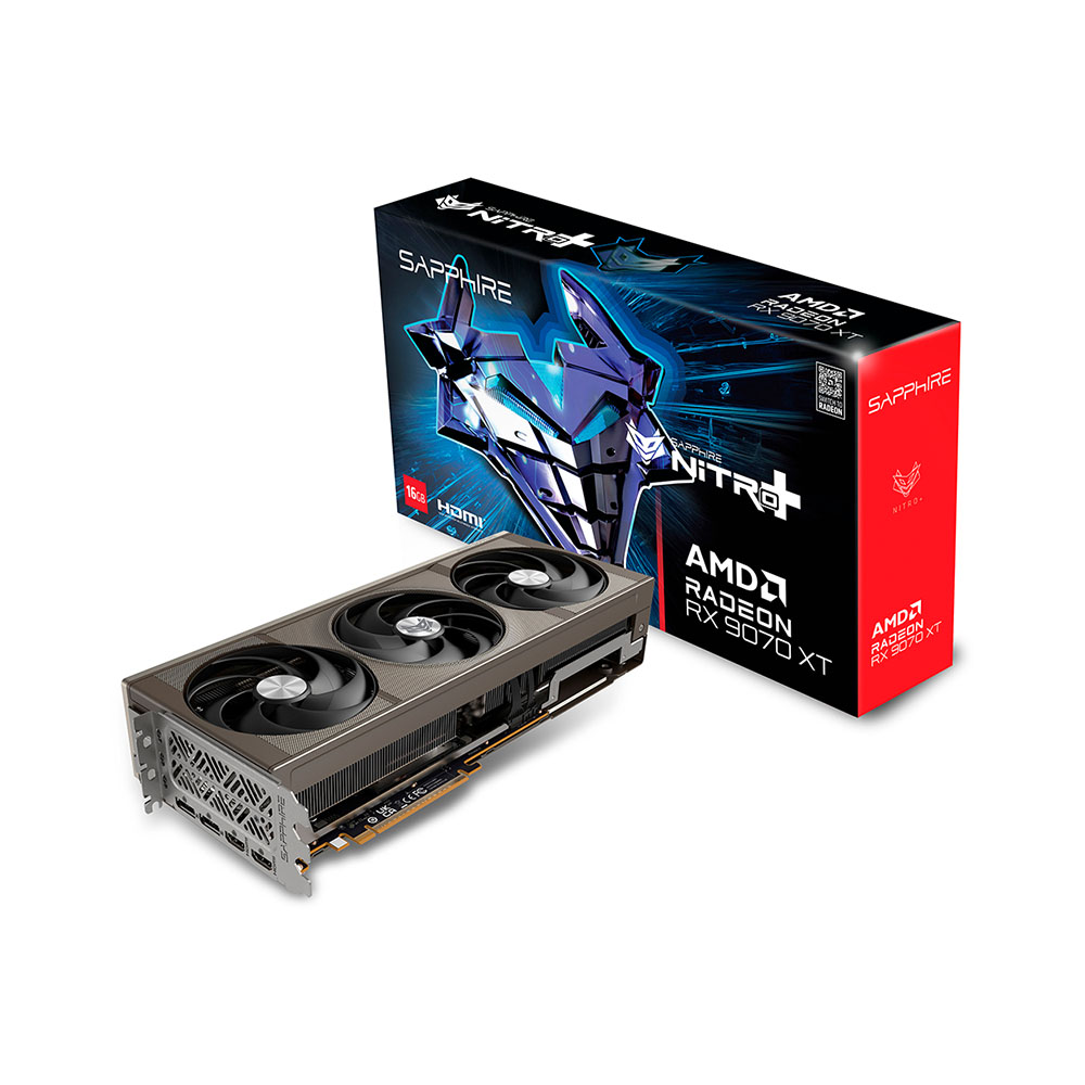 VGA Sapphire NITRO+ Radeon RX 9070 XT Gaming OC 16GB GDDR6