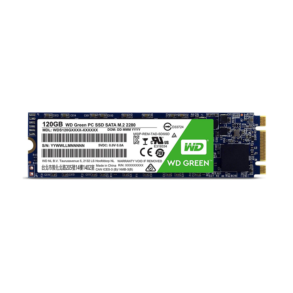 Ổ cứng SSD Western Digital Green M.2 2280 120GB Sata III ...