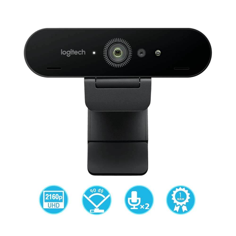 Webcam máy tính Logitech Brio 4K 960-001196
