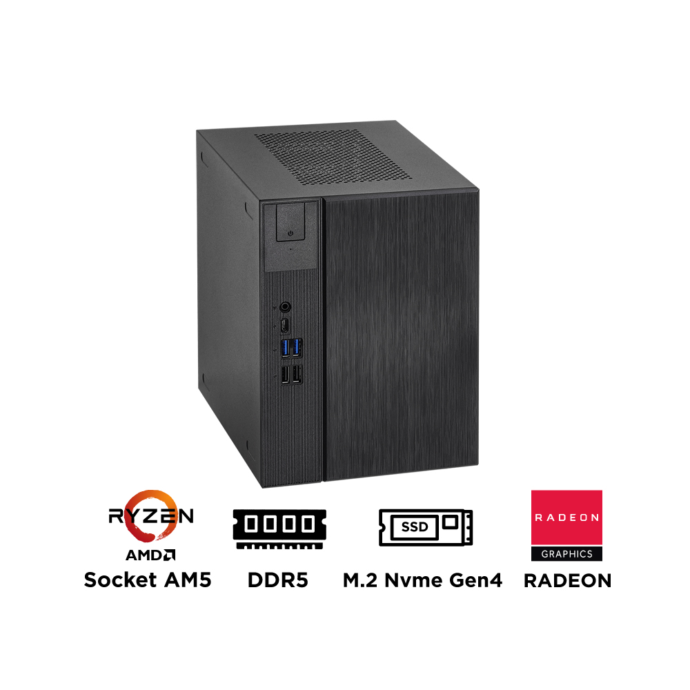 Mini PC ASRock DeskMeet X600 DESKMEET-X600/BB/B/ASIA