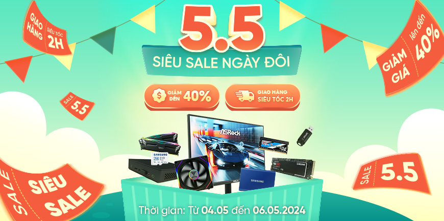 Siêu Sale Đại Lễ - Mừng Đại Lễ