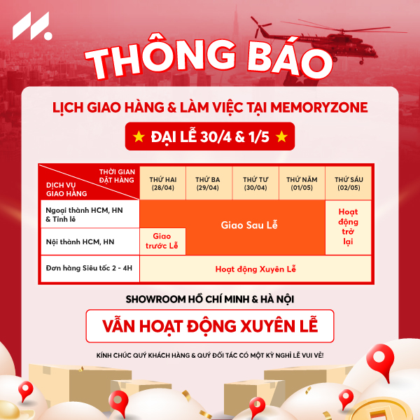 RAM Máy Tính, RAM Laptop, RAM Desktop 4GB, 8Gb, 16Gb, 32Gb Giá Rẻ