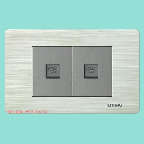 Ổ cắm đôi điện thoại uten V7.0