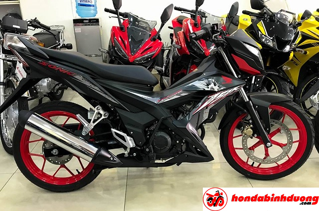 Bán Xe Honda Sonic đời 2019 màu đen đỏ trắng  103139764