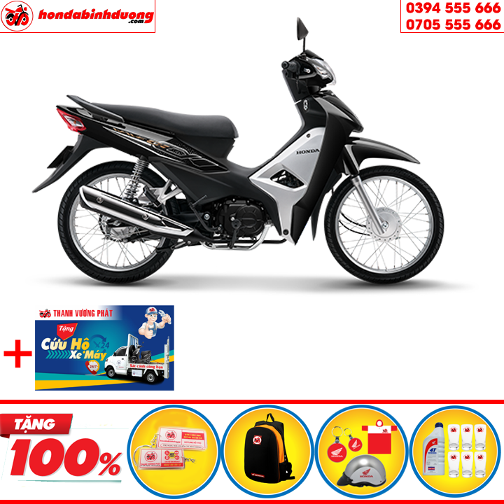 Honda Wave Alpha 2018  Honda Thanh Vương Phát  Xe máy trả góp  Honda  Bình Dương