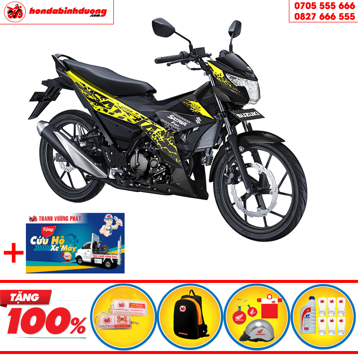 Cập nhật giá Suzuki Raider và Satria 2022 mới nhất