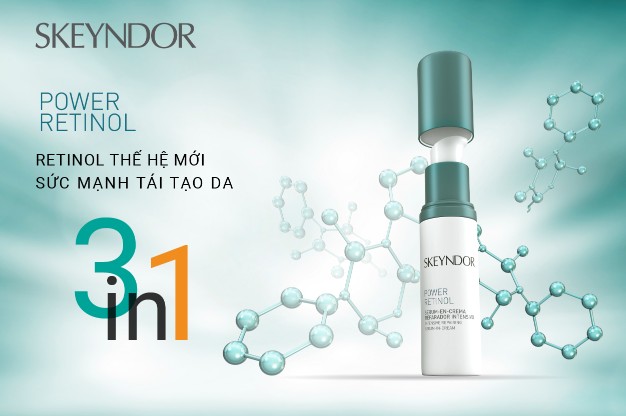 Retinol thế hệ mới: Sức mạnh tái tạo da độc đáo 3 trong 1