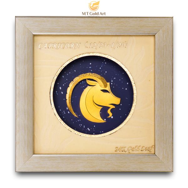 Tranh cung ma kết dát vàng