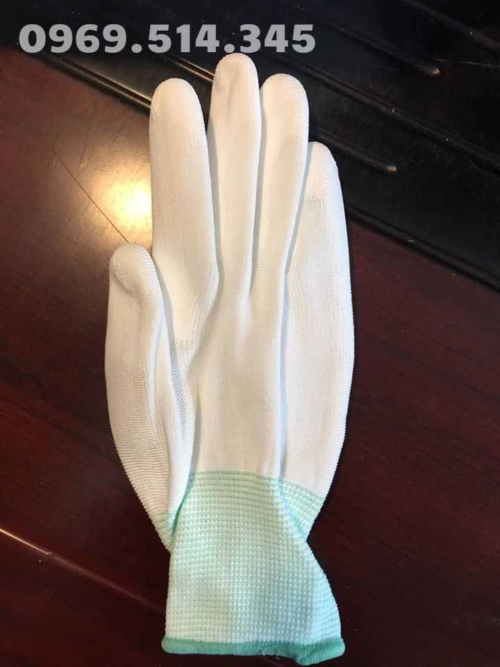 Găng tay phủ lòng bàn tay có độ bền vững cao từ phân tử polymer 