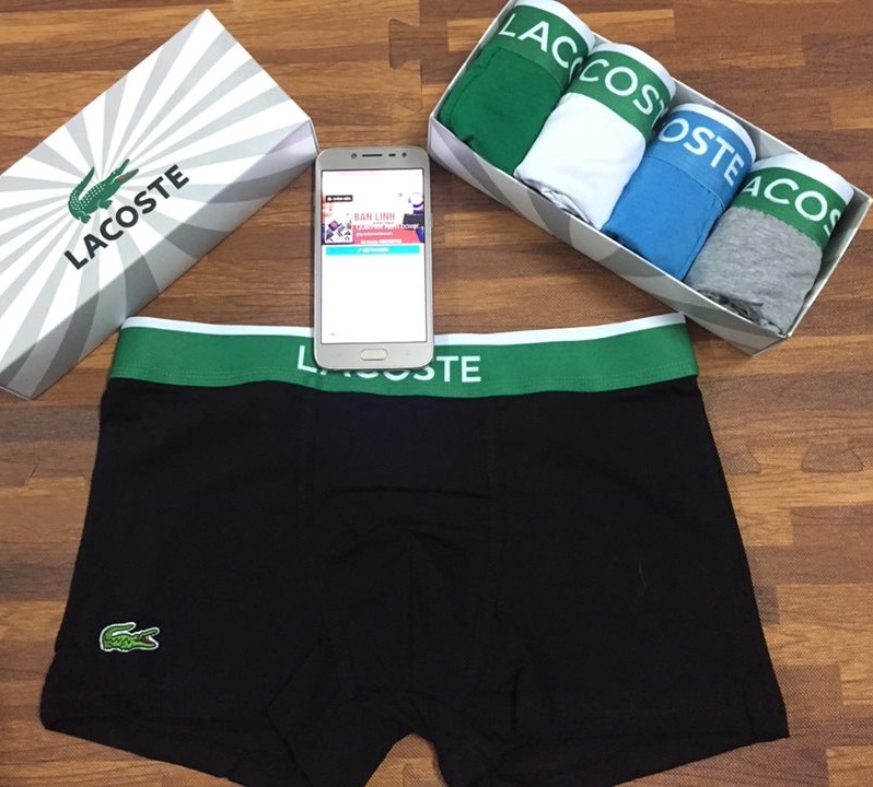 Hộp quần lót nam Boxer Lacoste