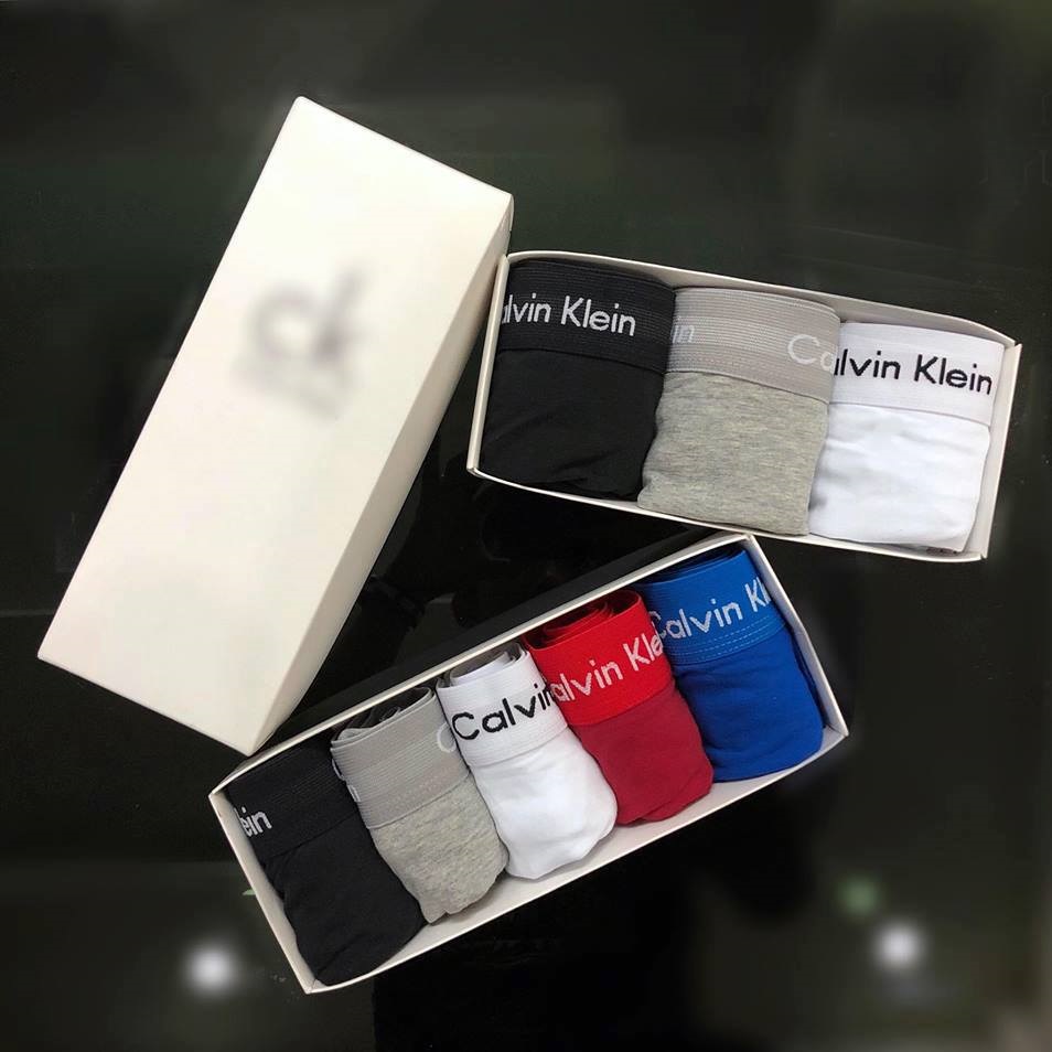 Hộp 5 màu quần lót nam Boxer Calvin Klein - Ck