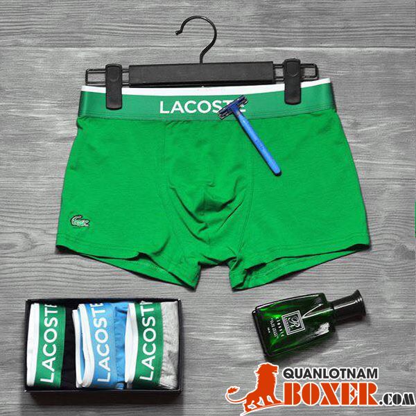 Quần lót nam Boxer Lacoste - màu xanh da trời