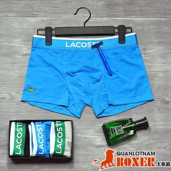 Quần lót nam Boxer Lacoste - màu xanh nước biển