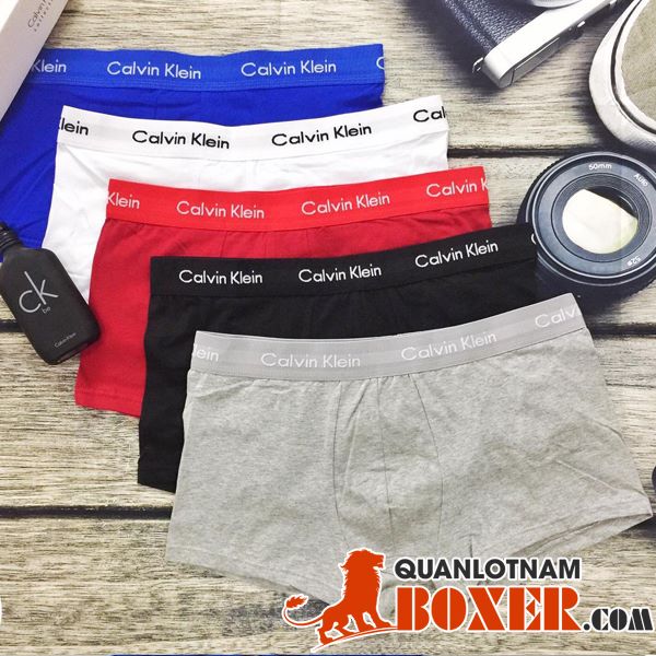 Set 5 màu quần lót nam Boxer Calvin Klein - Ck