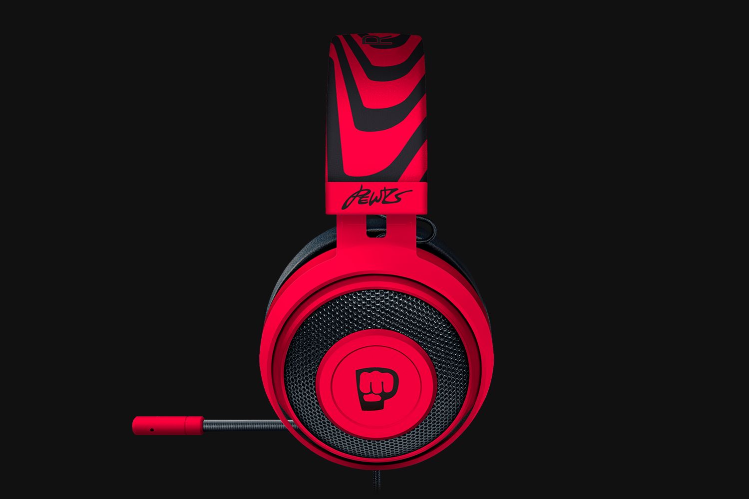 PewDiePie Razer Kraken Pro V2 Analog Gaming Headset PewDiePie Razer Kraken Pro V2 Analog Gaming Headset