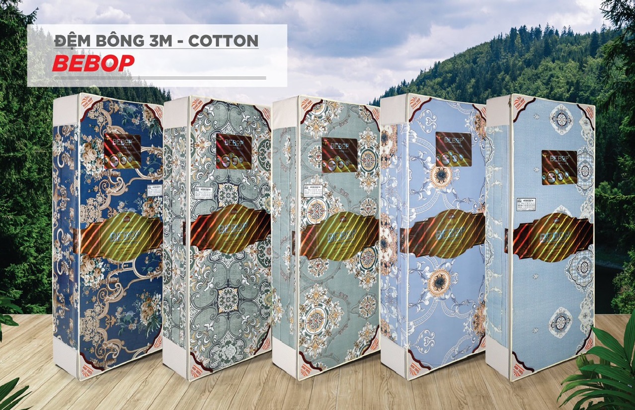 Đệm bông ép Bebop Tuấn Anh dem24h.vn