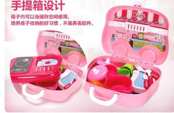 Hộp bếp nấu ăn hình ô tô Toys House 008-915