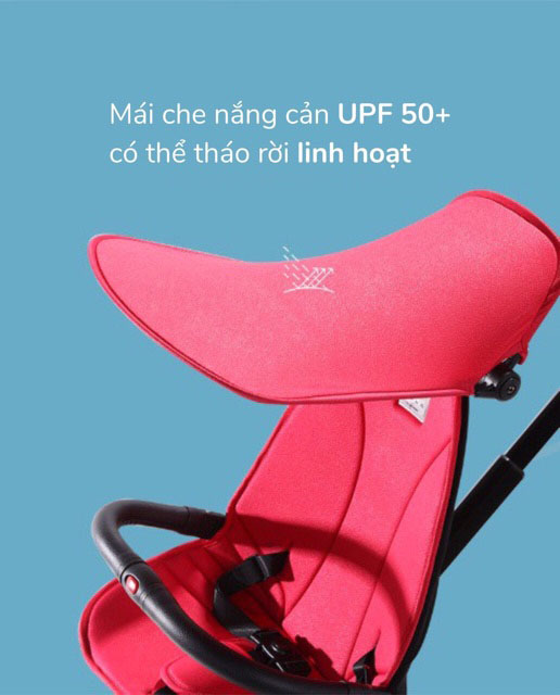 Xe đẩy gấp gọn 2 chiều Vinng