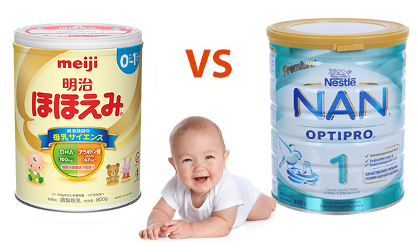 Đánh giá Top 4 dòng sữa Nhật cho bé tốt nhất hiện nay