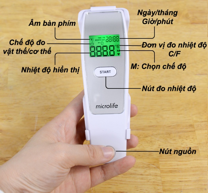 Bạn đã biết cách sử dụng nhiệt kế đo trán Microlife đúng cách chưa?