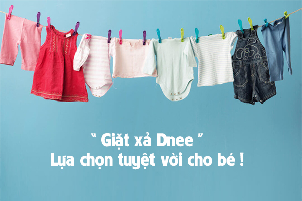 Nước giặt Dnee cho be trên 2 tuổi