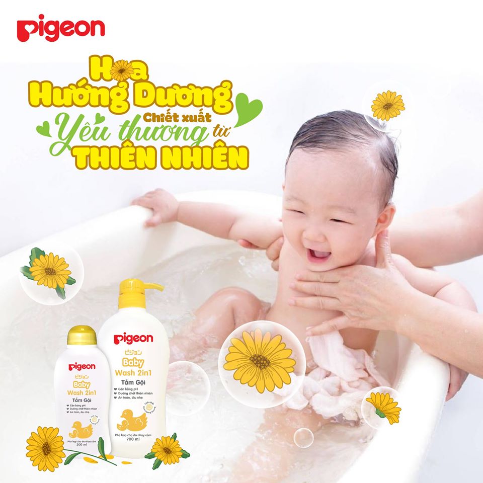 Chiết xuất hoa hướng dương rất tốt cho làn da của bé yêu