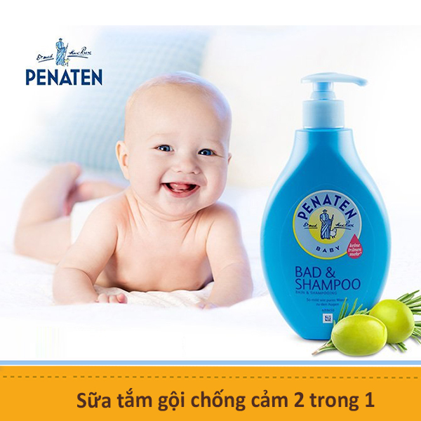 Sữa tắm gội Penaten chống cảm 400ml giảm ho hiệu quả | MBMart.com.vn
