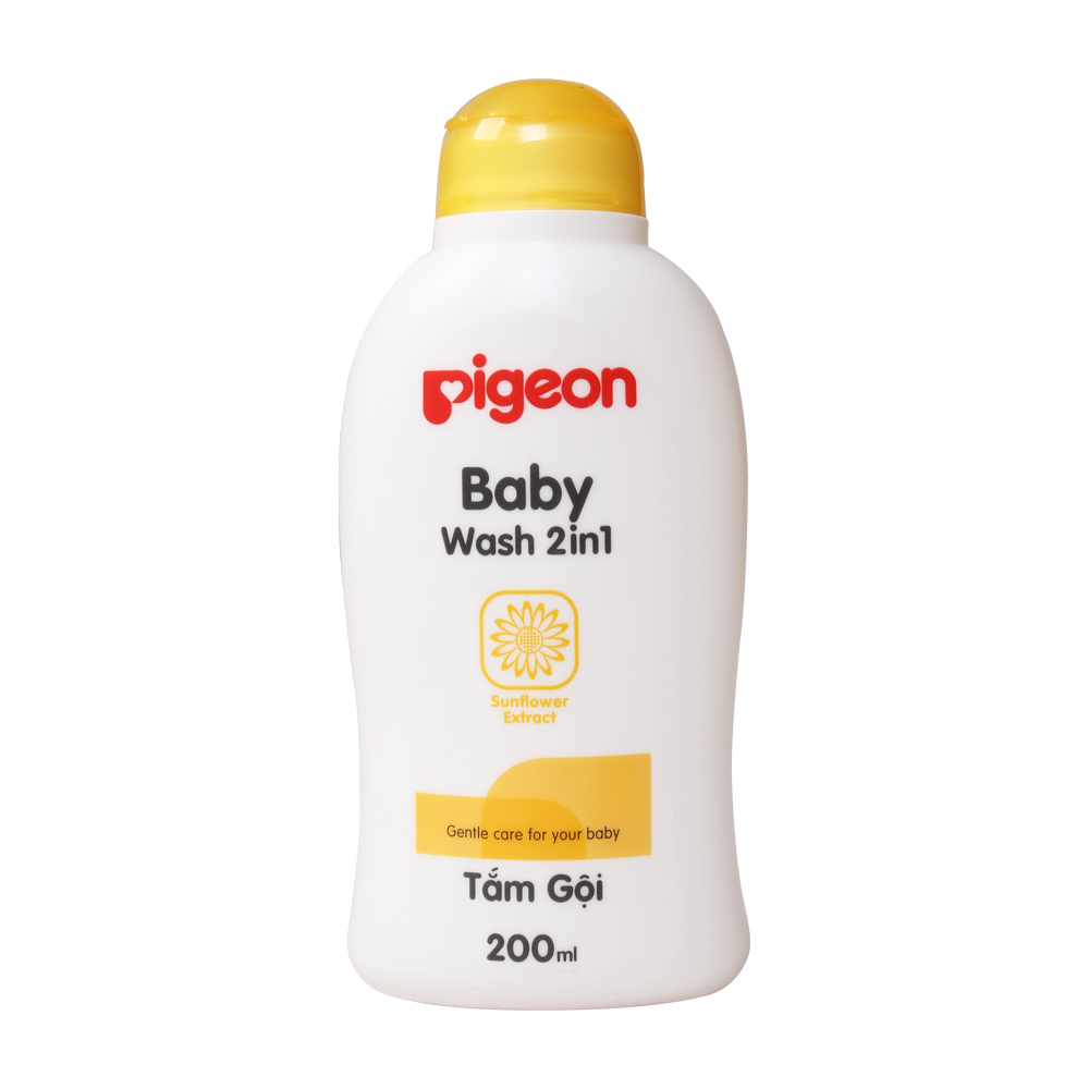 Tắm gội pigeon 200ml hoa hướng dương