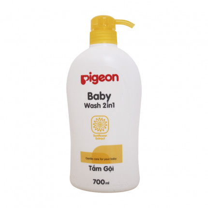 Tắm gội pigeon 700ml hoa hướng dương