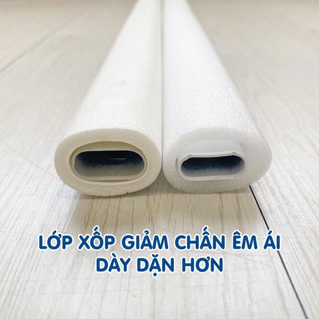 Thanh chắn giường Umoo mới nhất có lớp đệm dày dặn êm ái hơn