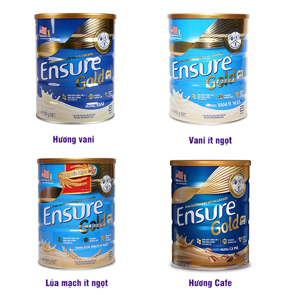 Tổng hợp Bảng giá sữa Ensure Gold cho người già và người ốm yếu | MBMart.com.vn