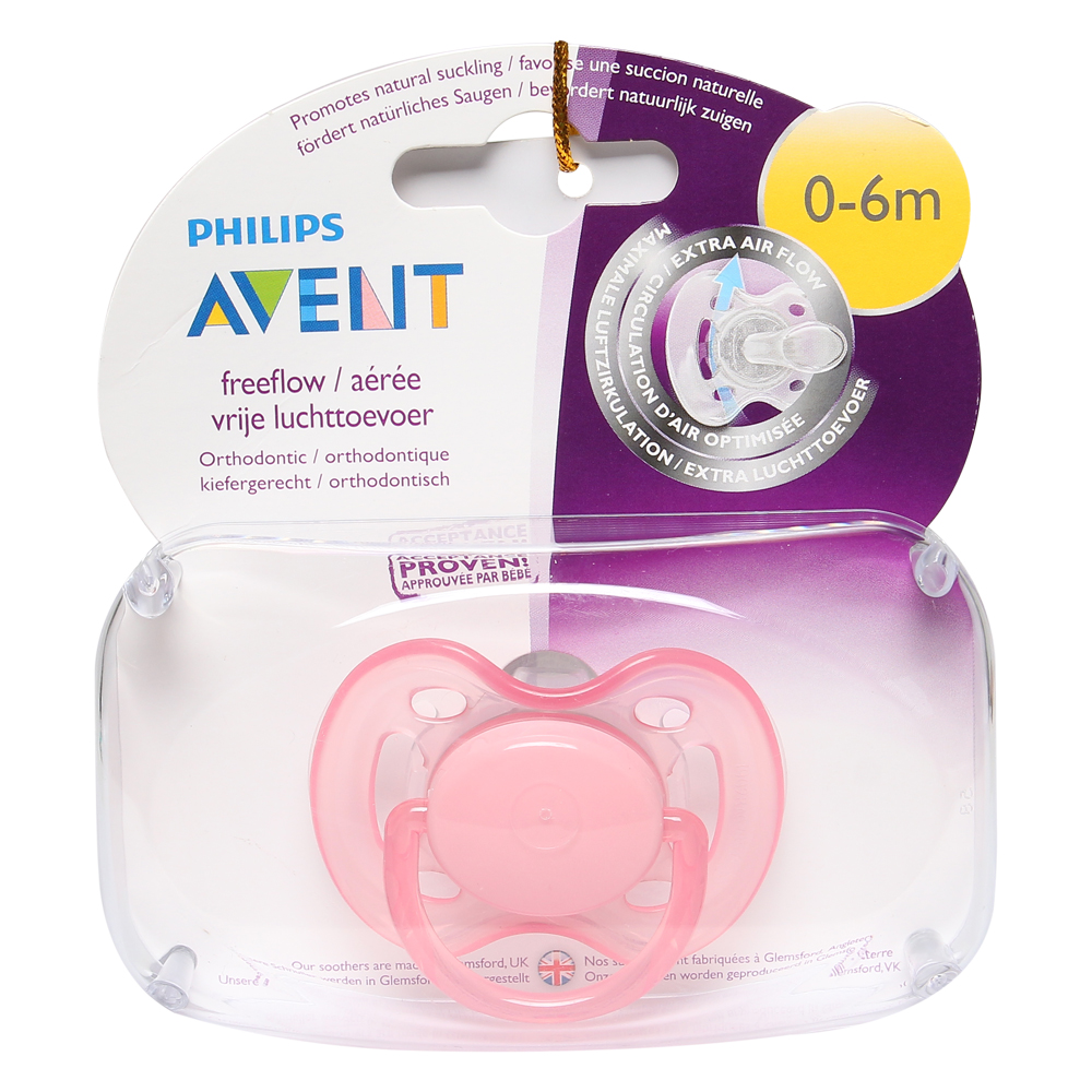 Ty ngậm avent silicon (vỉ đơn)
