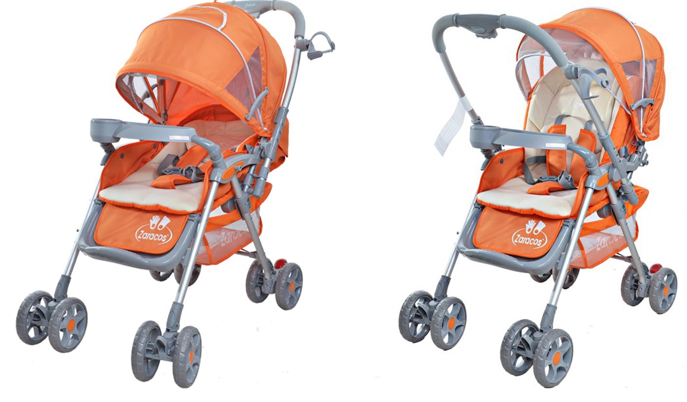 Xe đẩy ZARACOS Venza 9586 (đẩy 2 chiều) Thiết kế 2 chiều thông minh