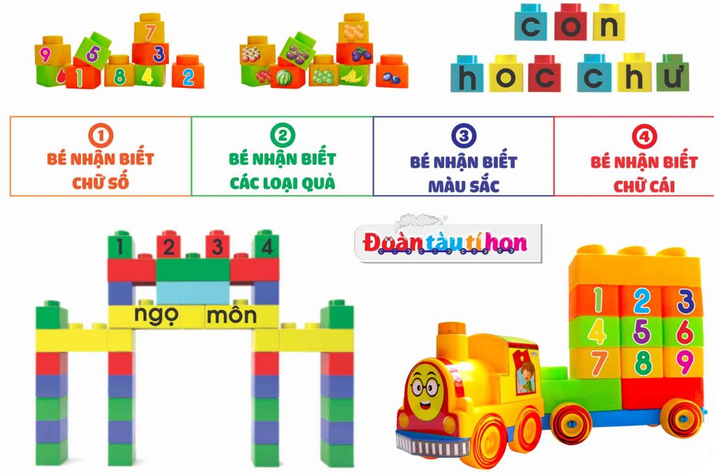 Đồ chơi xếp hình thần đồng toán học Sato80