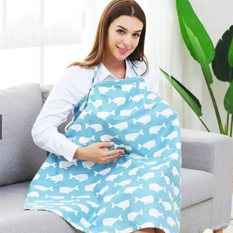 Áo choàng cho bé bú