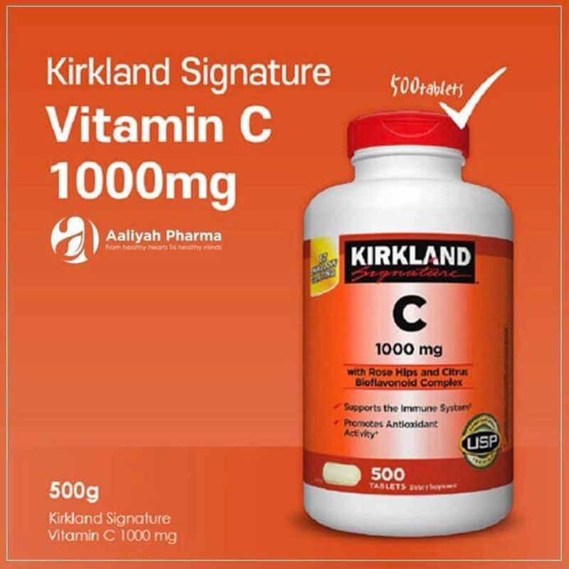 Vitamin C 1000mg Kirkland Mỹ dành cho người lớn | MBMart.com.vn