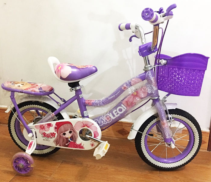 Xe đạp trẻ em Stitch 910 dành cho bé trai từ 7 tới 10 tuổi