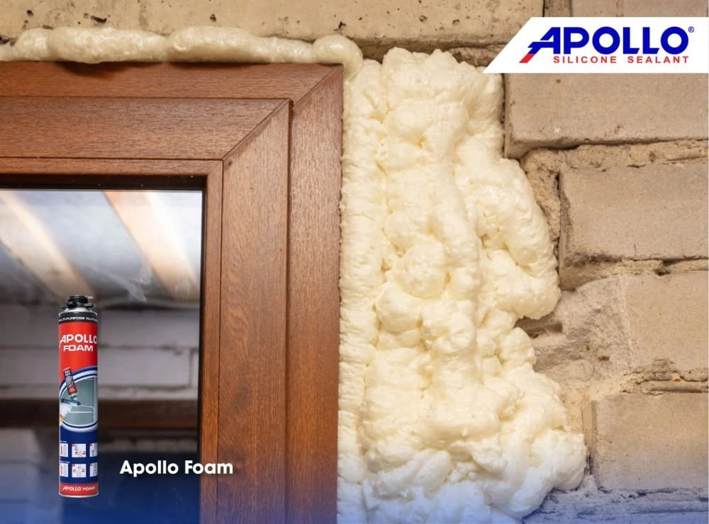 Tại sao nên dùng keo bọt nở Apollo Foam cho công trình?